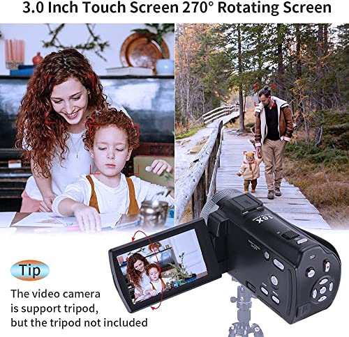 ORDRO V12 Full HD Video Camera Camcorder