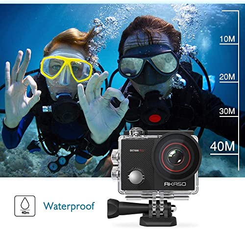 AKASO Pro 4K Action Camera - Waterproof+Remote Control