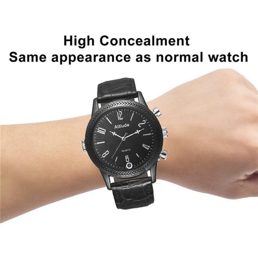 Night Vision Spy Watch Camera with Audio Recording