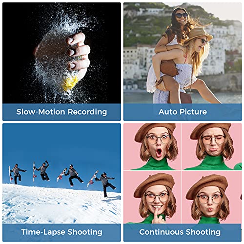 4K Digital Camera with Wide Angle Lens