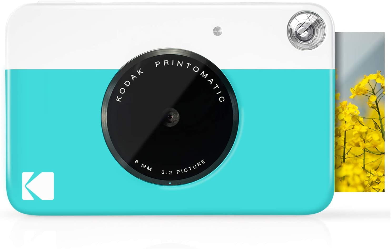 Instant Print Camera - Full Color Prints, Blue