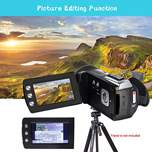 Full HD Digital Camera with LCD and Editing