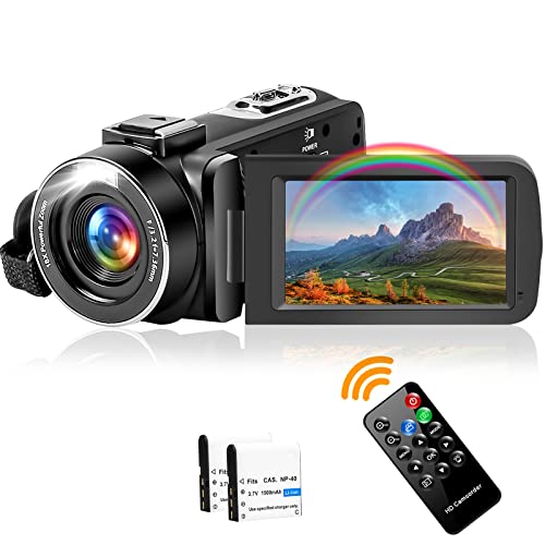 2.7K 42MP Video Camera | 18X Zoom | 3" LCD | Vlogging