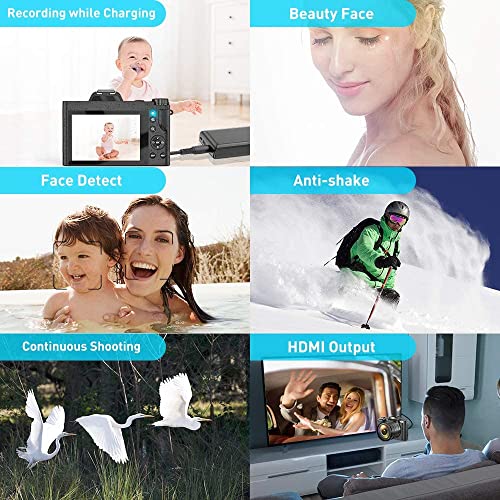 Ultra HD 48MP WiFi YouTube Vlogging Camera