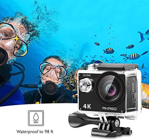 AKASO EK7000 4K Action Camera - 20MP Underwater