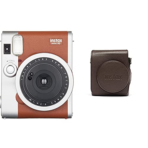instax mini 90 Neo Classic camera bundle, Brown