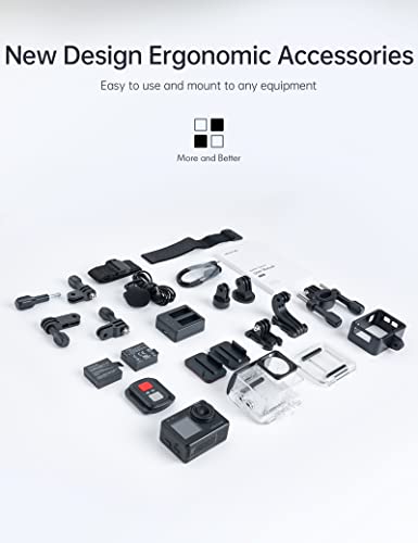 4K WiFi Action Camera 24MP Waterproof GA200