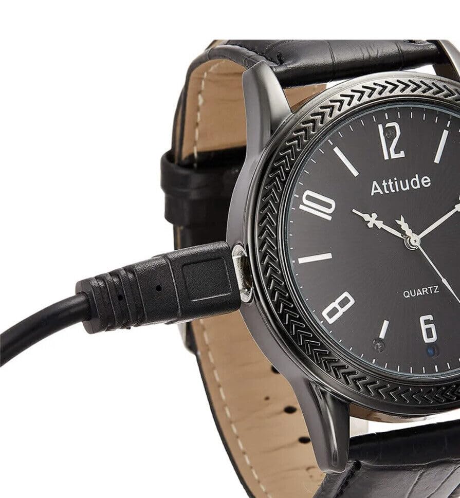 Night Vision Spy Watch Camera with Audio Recording