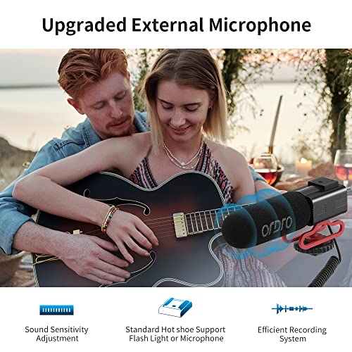 ORDRO 4K Vlogging Camcorder with Accessories
