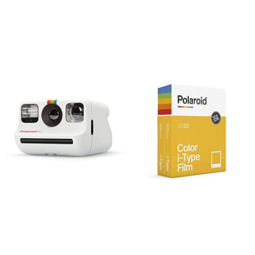Polaroid Go Instant Camera - White + Color Film