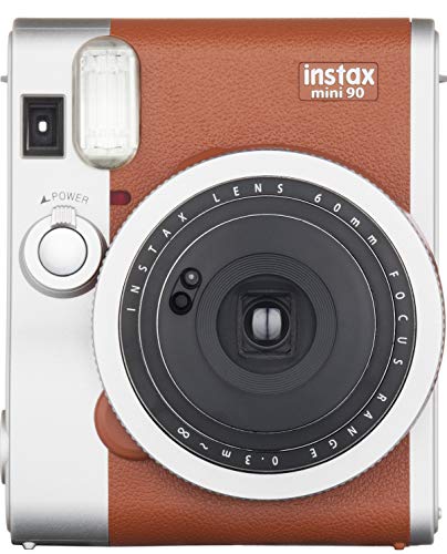instax mini 90 Neo Classic camera bundle, Brown