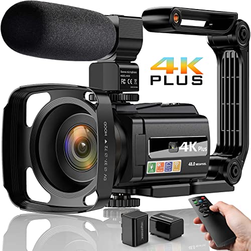 4K Video Camera Camcorder WiFi Night Vision
