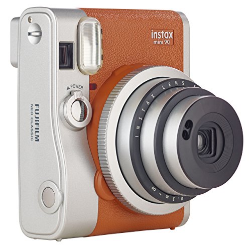instax mini 90 Neo Classic camera bundle, Brown