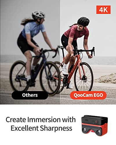 Kandao 3D Camera, Dual Lens, 4K 60FPS, Touch Screen