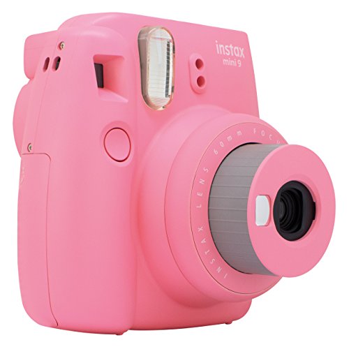 Flamingo Pink instax Mini 9 Camera + 20 Shot Pack