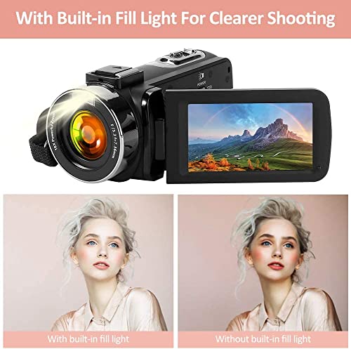 2.7K 42MP Video Camera | 18X Zoom | 3" LCD | Vlogging