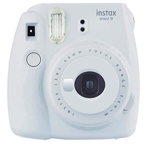 Smoky White Instax Mini 9 Camera