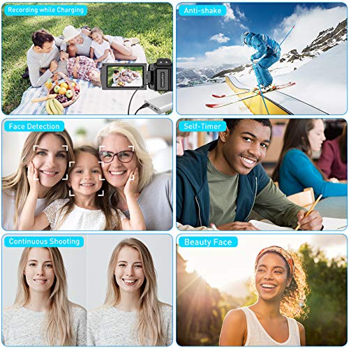 48MP 4K WiFi Vlogging Camera + Accessories