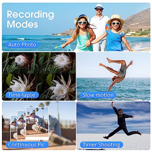 High-resolution 4K video camera with essential accessories