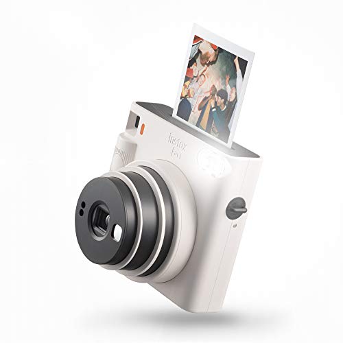 Instax SQ1 Camera & 50 Shot Film Pack: Chalk White
