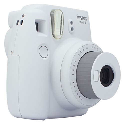 Smoky White Instax Mini 9 Camera