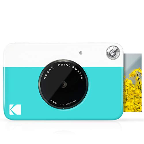 KODAK Printomatic Camera Deluxe Bundle + Zink Paper