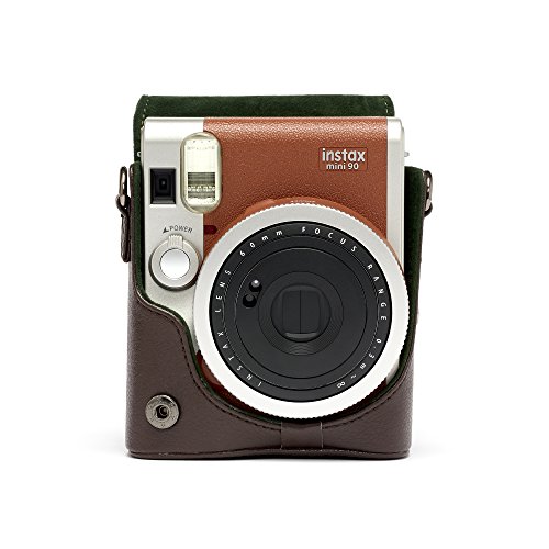 instax mini 90 Neo Classic camera bundle, Brown