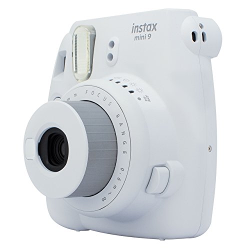 Smoky White Instax Mini 9 Camera