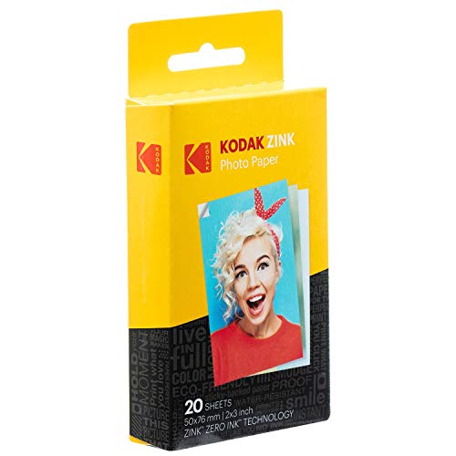 KODAK Printomatic Camera Deluxe Bundle + Zink Paper