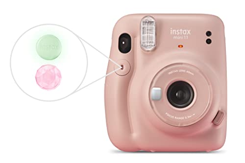 Fujifilm Instax Mini 11 Camera + 20 Shots - Blush Pink