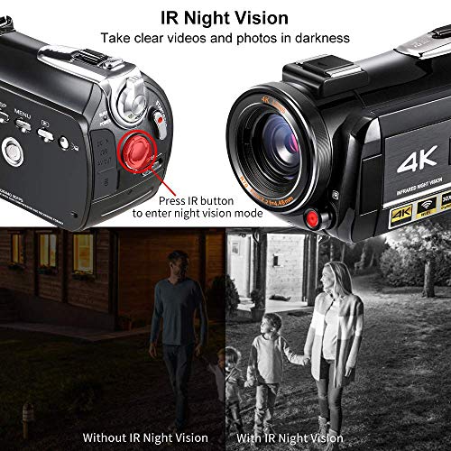 ORDRO AC3 4k Camcorder with Accessories