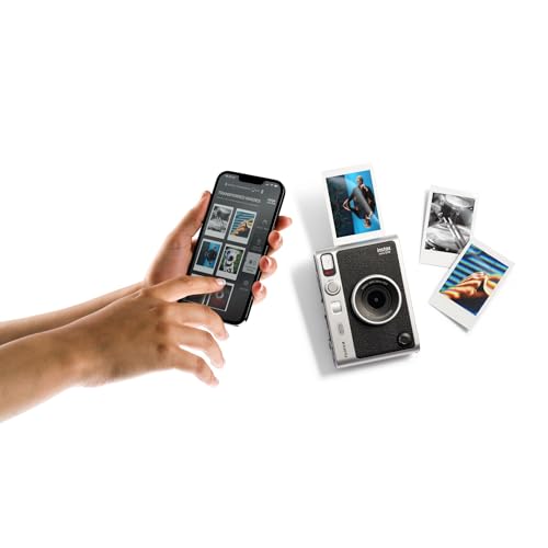 Instax mini EVO 2-in-1 Camera & Printer: LCD, Effects, Black