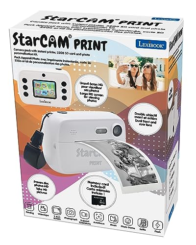 LEXIBOOK StarCAM Camera Pack with Instant Printer