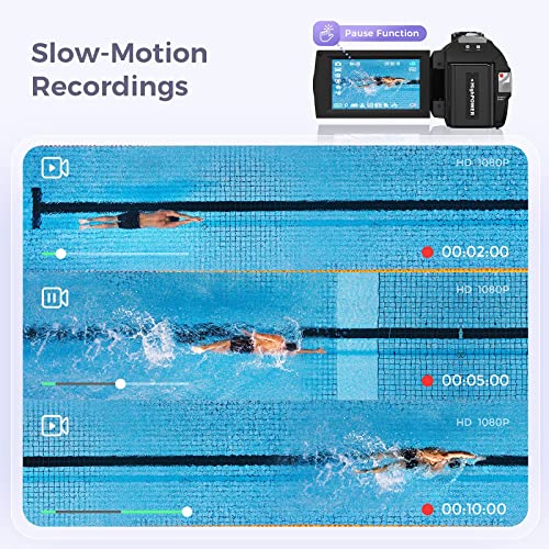 Sunscien Full HD 1080P Video Camera Recorder