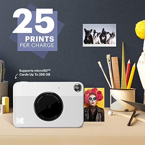 Kodak Printomatic Camera: Instant Color Prints & Photo Paper