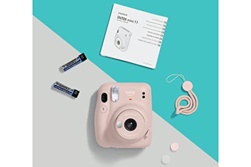 Fujifilm Instax Mini 11 Camera + 20 Shots - Blush Pink