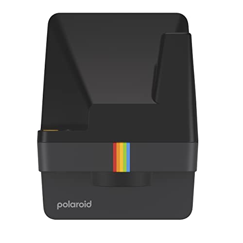 Polaroid Now Black Camera + Golden Moments Film Bundle