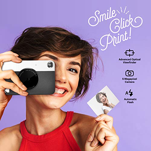 Kodak Printomatic Instant Print Camera - Full Color Prints & Zink Photo Paper - 20 Pack