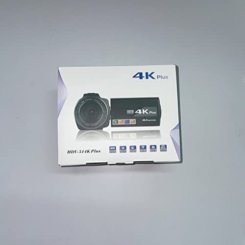 Ultra HD WiFi 4K Video Camera - Vlogging, YouTube