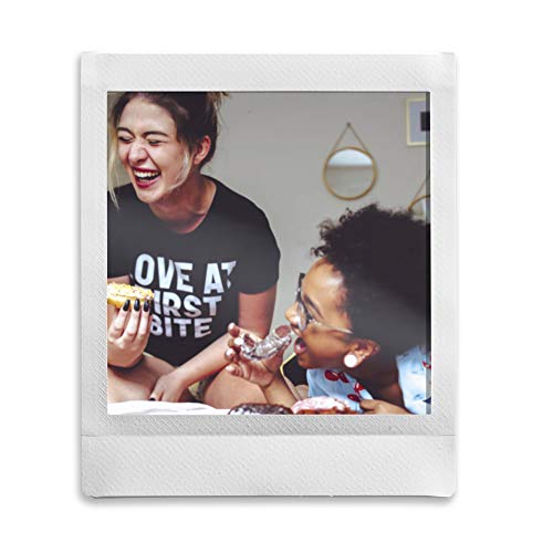 Instax SQ1 Camera & 50 Shot Film Pack: Chalk White