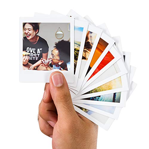 Instax SQ1 Camera & 50 Shot Film Pack: Chalk White
