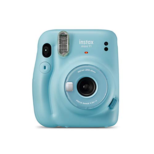 Instax Mini 11 Film Camera with Selfie Lens, SKY Blue