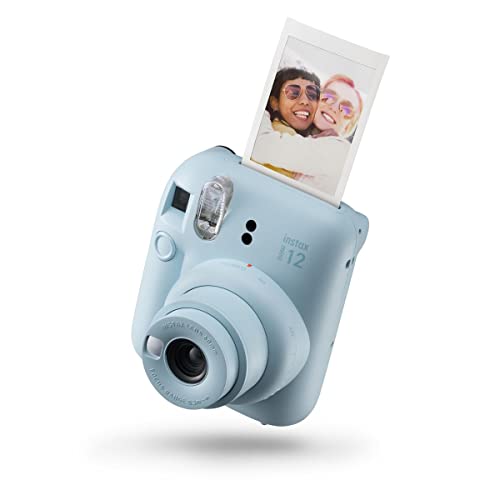 Instax Mini 12 Camera + Fujifilm Film: Blue, 20 shots