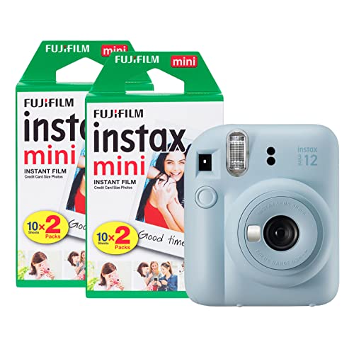 Fujifilm Instax Mini 12 Camera - Pastel Blue