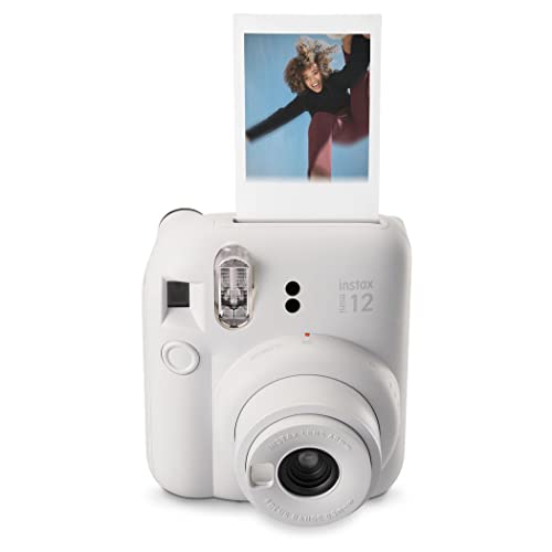 Fujifilm Instax Mini 12 Camera + 20 Shot Film - Clay White