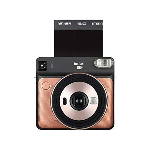 Blush Gold instax SQUARE SQ6 camera
