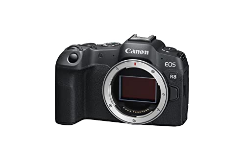 Canon EOS R8 Mirrorless Camera 24.2MP 4K DIGIC X (Black)