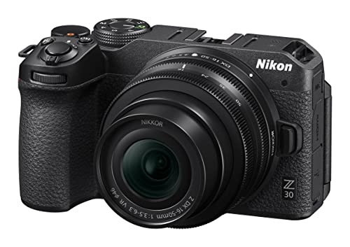 Nikon Z 30 Camera Kit, Black