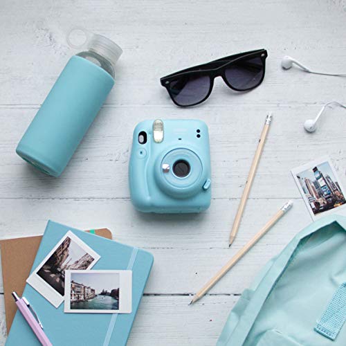 Instax Mini 11 Film Camera with Selfie Lens, SKY Blue