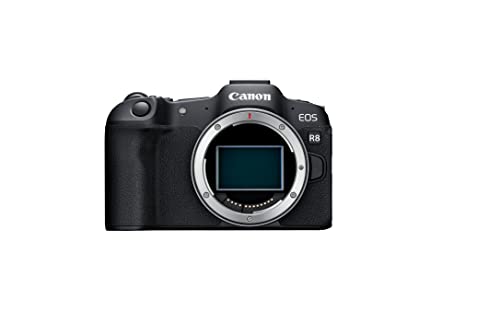 Canon EOS R8 Mirrorless Camera 24.2MP 4K DIGIC X (Black)